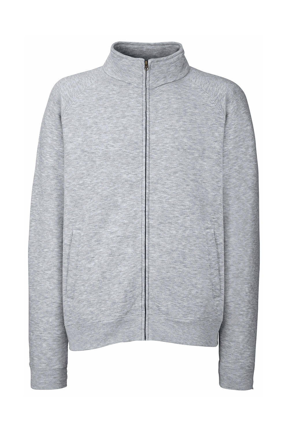 FRUIT OF THE LOOM Sweatjacke Herren Stehkragen Raglan Sweat S-XXL 62-230 NEU - Bild 3 von 5