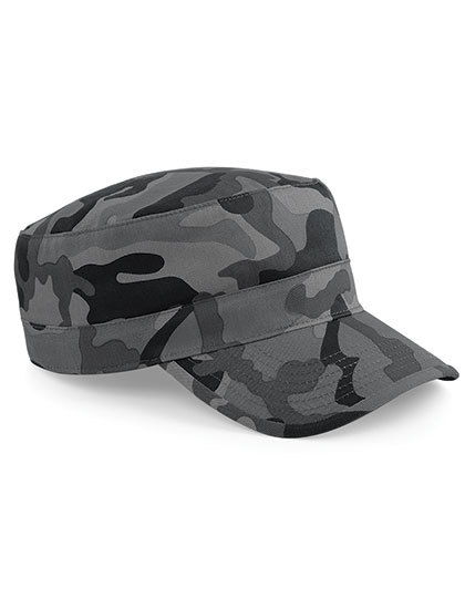 BEECHFIELD Camo Army Cap Kuba Military Style Camouflage Twill Baumwolle B33 NEU - Bild 7 von 7