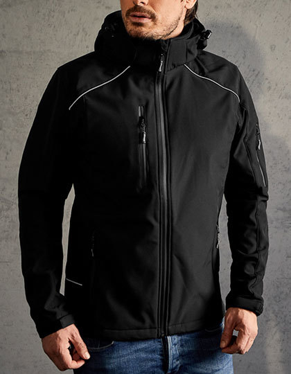 PROMODORO PROMODORO HERREN SOFTSHELL JACKE ÜBERGANGSJACKE ÜBERGRÖSSE WETTERJACKE S-5XL