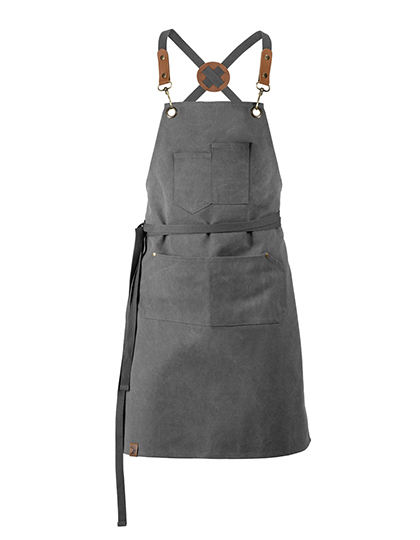 Exner Latzschürze Schürze mit Tasche Berufsbekleidung Kreuzbindung 80 x 70 cm