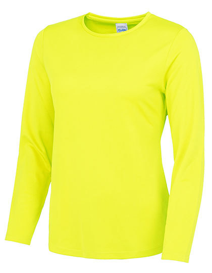JUST COOL AWDis Longsleeve Girlie Langarm Shirt Stretch Slim XS-XL 012 NEU - Bild 4 von 6