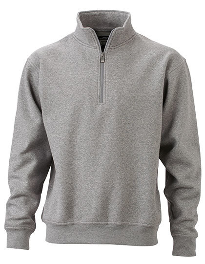 James+Nicholson Workwear Half Zip Herren Sweat Shirt bis 6XL JH831 NEU - Bild 9 von 18