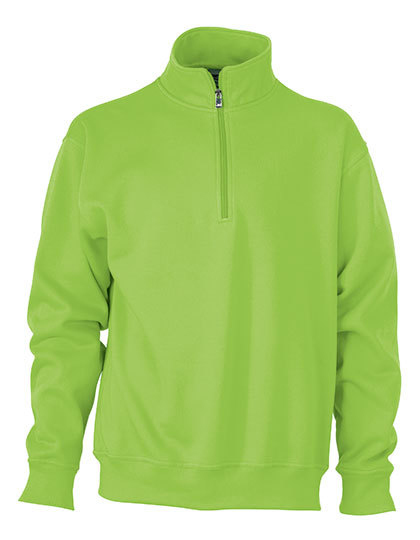 James+Nicholson Workwear Half Zip Herren Sweat Shirt bis 6XL JH831 NEU - Bild 10 von 18