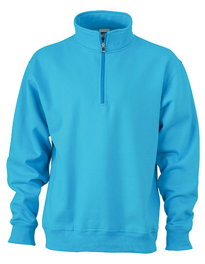 James+Nicholson Workwear Half Zip Herren Sweat Shirt bis 6XL JH831 NEU - Bild 16 von 18