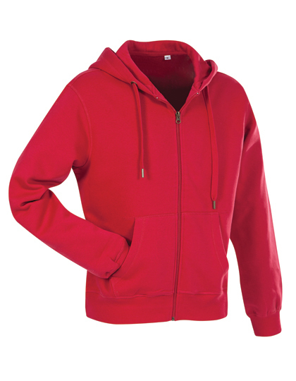 Stedman Herren Sweatjacke Kapuzenjacke Zip Jacke mit Kapuze Kapuzenjacke Hoodie - Bild 6 von 7